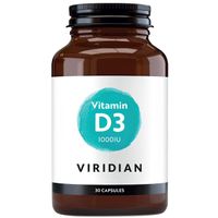 Viridian 1000iu Vitamin D3